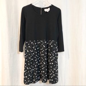 Vince Camuto / black and white dress